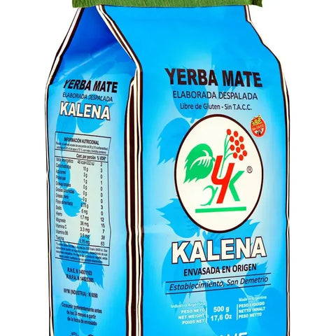 Yerba Mate Suave Barbacuá Kalena 500 Grs - Qumir