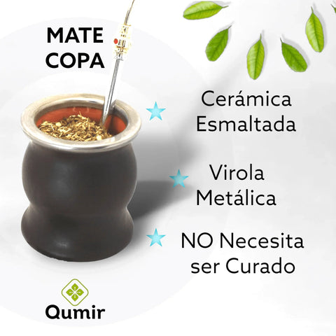 Mate Copa de Ceramica - Qumir