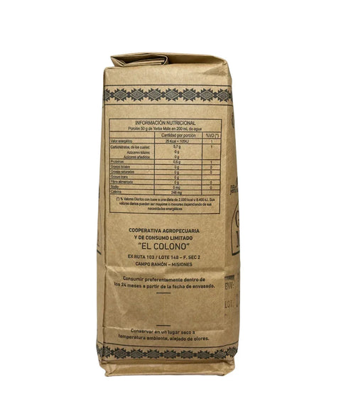 Yerba Mate Agroecológica Grapia Milenaria 500 Grs - Qumir