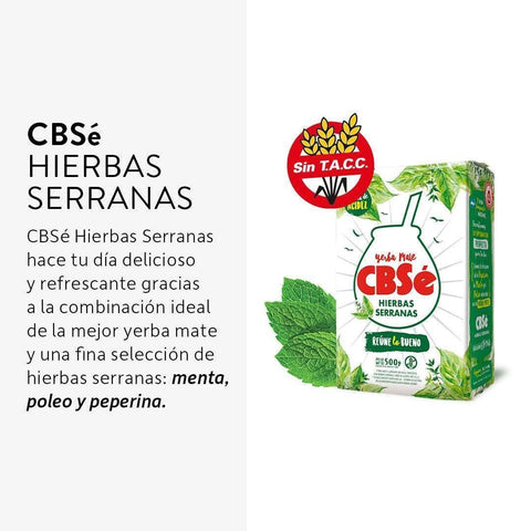Cbse Hierbas Serranas Yerba Mate 1 Kg - Qumir