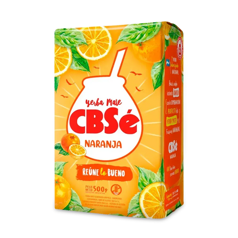 Cbse Naranja Yerba Mate 500 Grs - Qumir