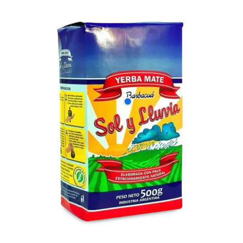 Yerba Mate Barbacuá Sol y Lluvia 500 Grs - Qumir