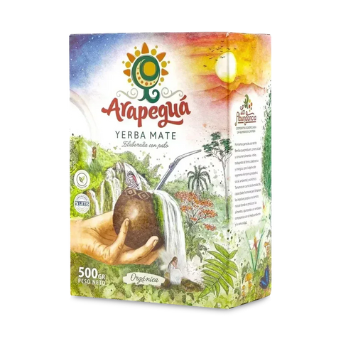 Yerba Mate Organica Certificada Arapeguá 500 Grs - Qumir
