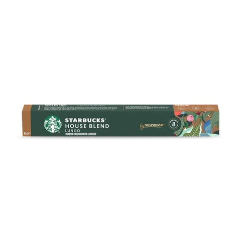 Starbucks House Blend Lungo para Nespresso 10 Capsulas - Qumir