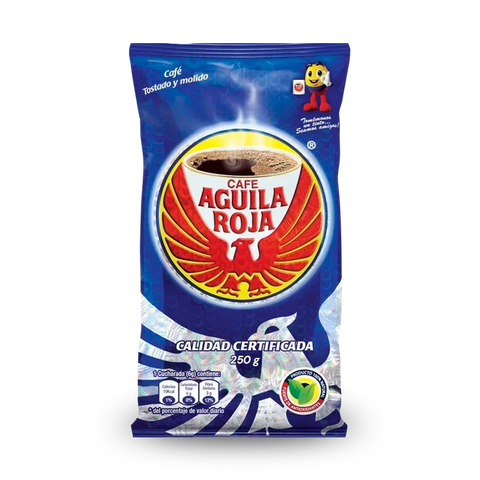 Águila Roja Café Tostado Molido 250 Grs - Qumir