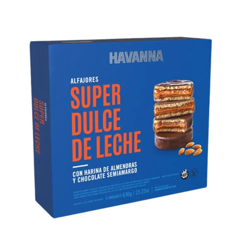 Havanna Alfajores Super Dulce de Leche 4 Uds Sin Gluten - Qumir