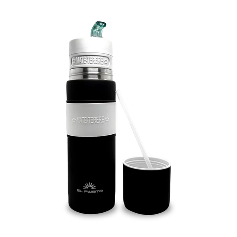 Termo Mate Listo (Termo-Mate-Bombilla) Acero Inox 700 ml - Qumir