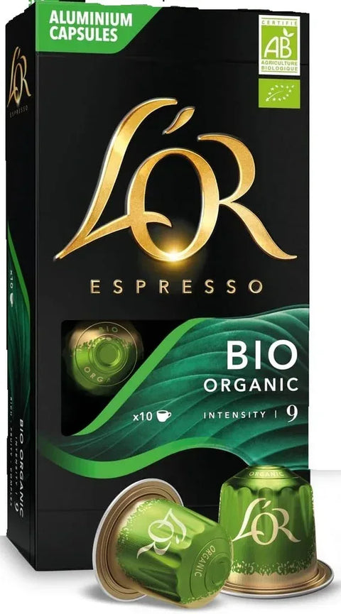 L'OR Espresso Café Cápsulas BIO Organic 10Uds - Qumir