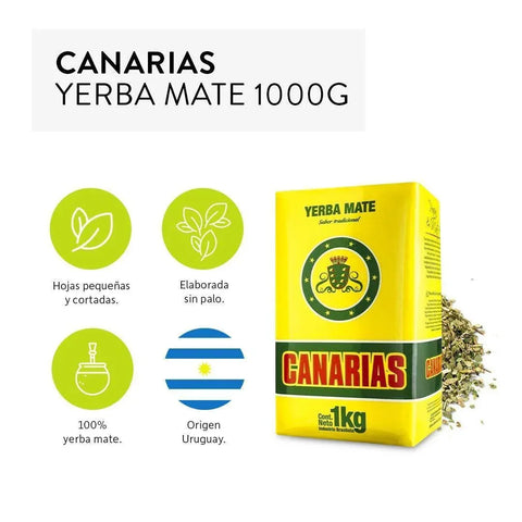Canarias Tradicional Yerba Mate 500 grs - Qumir