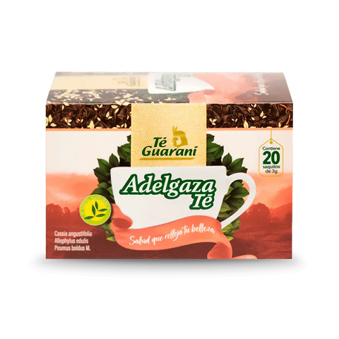 Té Adelgazante Guaraní Display, 20 Saquitos - Qumir
