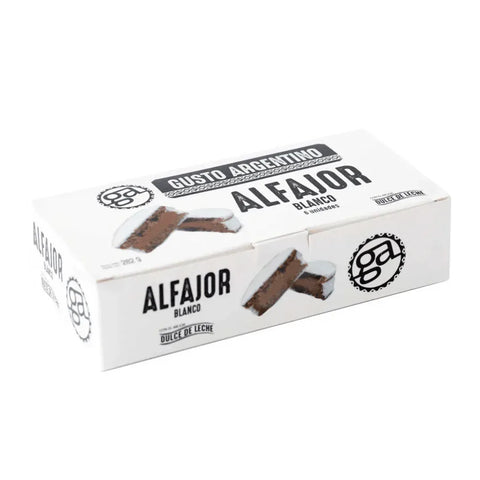Pack Alfajor Gusto Argentino Blanco - 6 Uds - Qumir