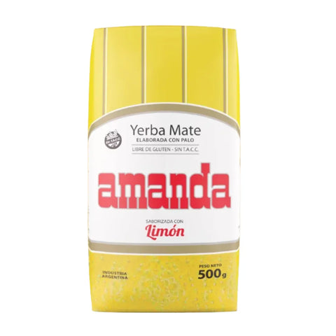 Amanda Limon Yerba Mate 500 Grs