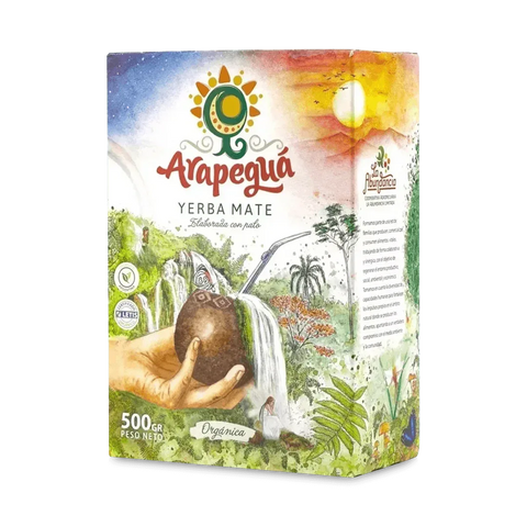 Yerba Mate Organica Certificada Arapeguá 500 Grs - Qumir