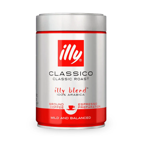 Pack Café Illy Molido Clásico 250 Grs - 6 Uds - Qumir