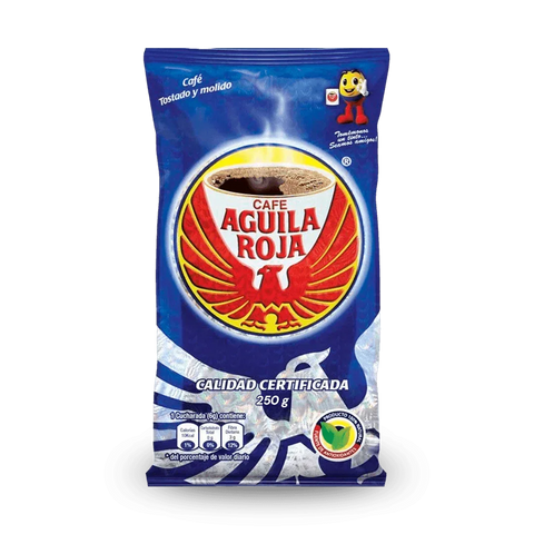 Pack Café Aguila Roja Tostado Molido 250 Grs - 6 Uds - Qumir