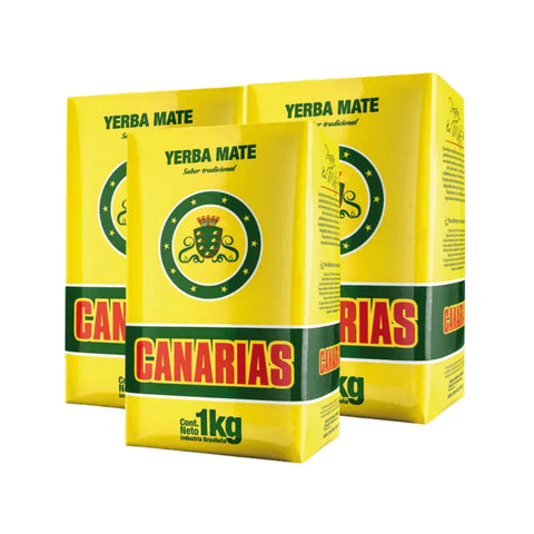 Pack Yerba Mate Canarias 3 Uds - 3 Kilos - Qumir