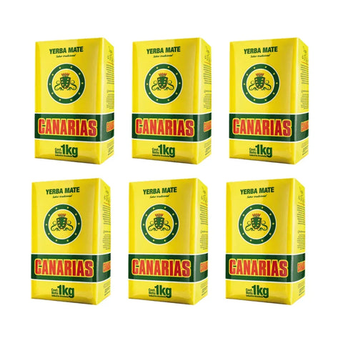 Pack Yerba Mate Canarias 6 Uds - 6 Kilos - Qumir