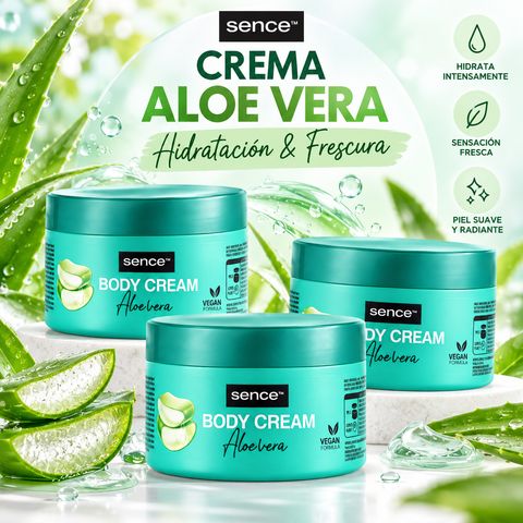 Sence Crema Corporal Aloe Vera 200 ml – imagen 2