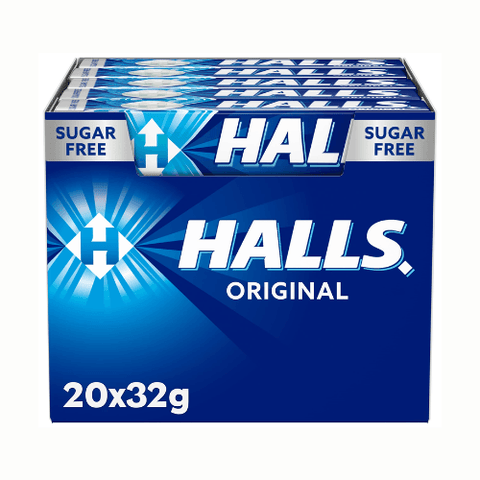 Halls Pastillas Eucalipto 20 x 32 g
