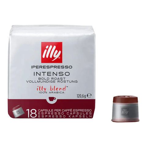Pack Café Illy 108 Capsulas Iperespresso Intenso - 6 Uds - Qumir