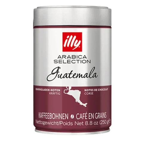 Pack 6 x Illy Café en Granos Guatemala 250 gr 100% arábico - QUMIR - Qumir