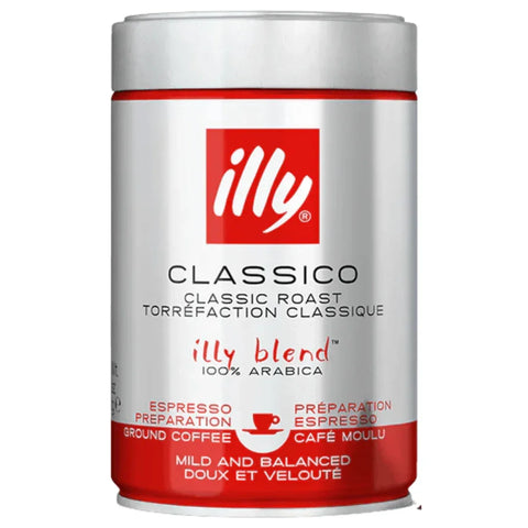 Illy Café Molido Tostado Classico 250 Grs - Qumir