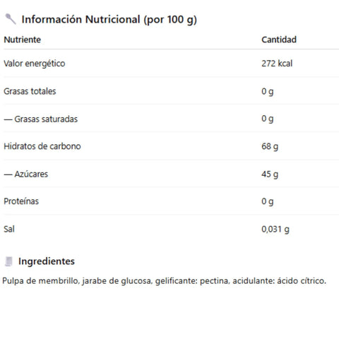 Dulce de Membrillo La Campagnola 700 Grs - Qumir