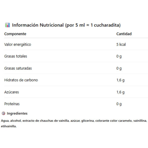 Extracto de Vainilla Monte Cudine 120 ml - Qumir