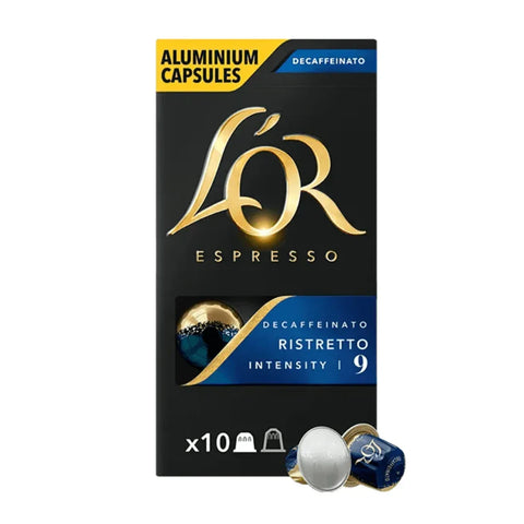 L'OR Espresso Café Cápsulas Ristretto Descafeinado 10 Uds - Qumir