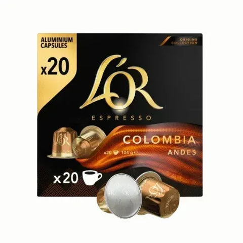 L'Or Espresso Colombia 20 Cápsulas Compatibles - Qumir