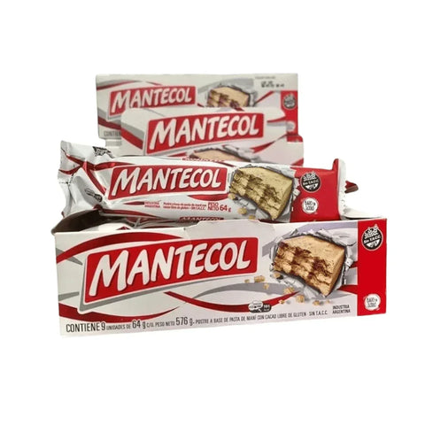Mantecol Clásico Argentino - Caja de 9 Unidades de 64 Grs - Qumir