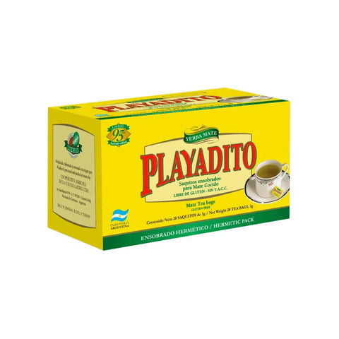 Mate Cocido Playadito 20 Saquitos - Qumir