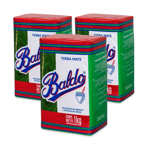 Pack Yerba Mate Baldo 1 Kg - 3 Uds - Qumir