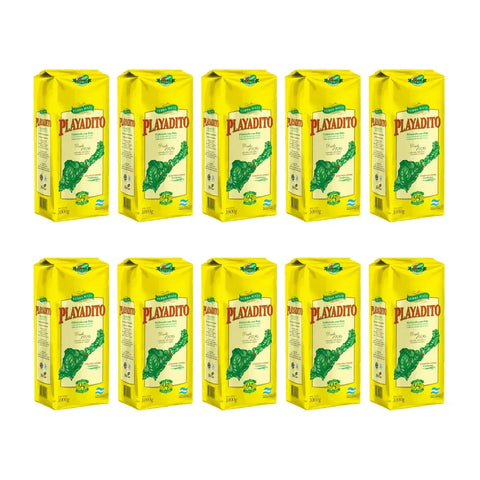 Pack Yerba Mate Playadito 10 Uds - 10 Kilos - Qumir