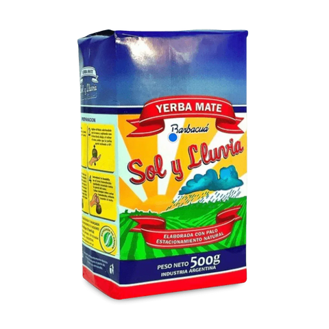 Yerba Mate Barbacuá Sol y Lluvia 500 Grs - Qumir