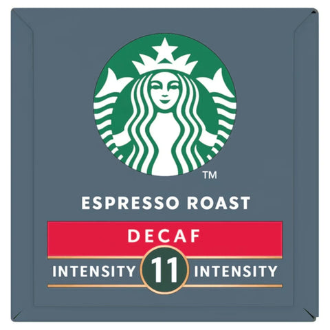 Pack Café Starbucks 100 Cápsulas Espresso Roast Descafeinado Compatibles Nespresso - Qumir