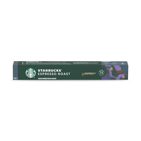 Starbucks Espresso Roast para Nespresso 10 Capsulas - Qumir