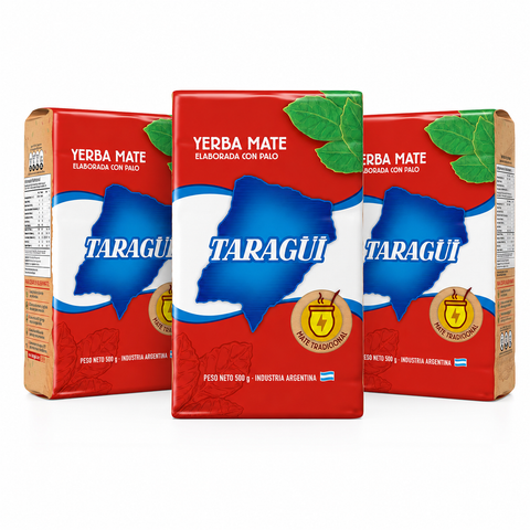 Pack Yerba Mate Taragui 500 grs - 3 Uds - 1,5 Kg
