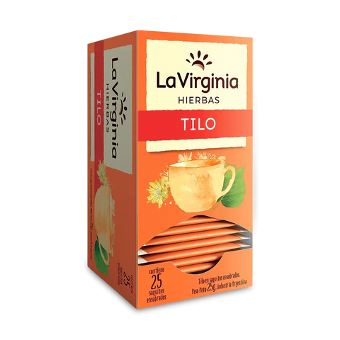 Té La Virginia Tilo 25 Saquitos - Qumir