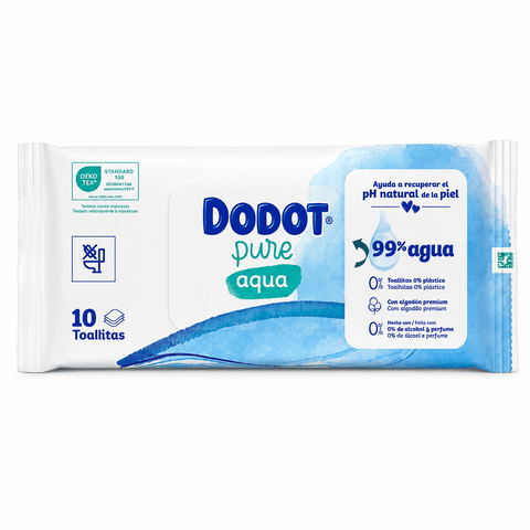 Toallitas Pure Aqua 10 Uds