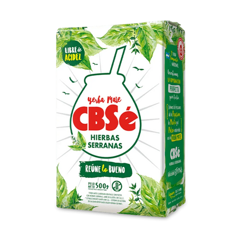 Cbse Hierbas Serranas Yerba Mate 500 Grs - Qumir
