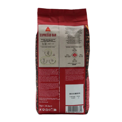Delta Cafe Expresso Bar Granos 1 Kg - Qumir